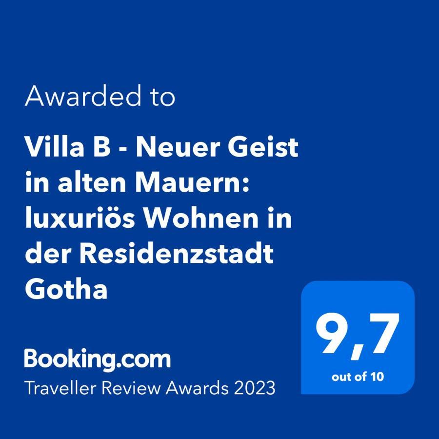 Villa B - Neuer Geist In Alten Mauern: Luxurioes Wohnen In Der Residenzstadt Gotha Eksteriør billede